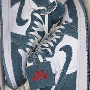 Women Air Jordan 1 Retro High OG Denim